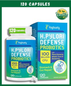 Yoghuaty H.Pylori Defence Probiotics (100 billion CFU) - 120 capsules