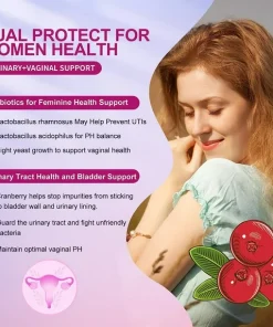 Omogs Women's Probiotic Prebiotic (90 billion CFUs & 18 Strains) - 90 tablets