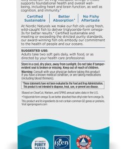 Nordic Naturals Omega-3 (690 mg) Lemon Taste - 120 softgels