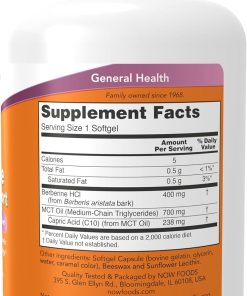 Now Berberine Glucose Support - 90 softgels