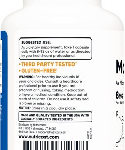 Nutricost Manganese (8mg) - 120 capsules