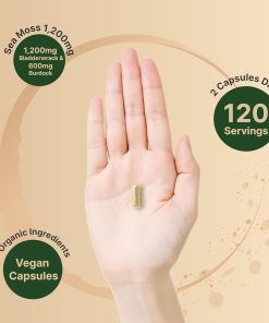 Naturebell Sea Moss (3,000 mg) - 240 vegetarian capsules