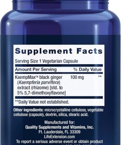 Life Extension Male Vascular Sexual Support - 30 vegetarian capsules