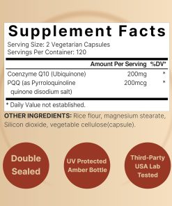 Naturebell CoQ10 (200 mg) - 240 capsules