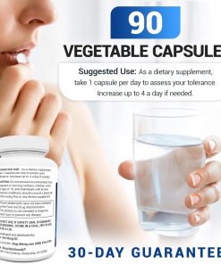 Dr.Berg Magnesium Glycinate (120 mg) - 90 veggie capsules