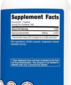 Nutricost Niacinamide (500 mg) - 240 capsules