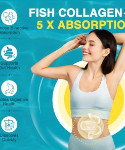 Dr Foster Marine Collagen Peptides Hyaluronic Acid - MSM - Glucosamine - Vitamin C - 500 gram