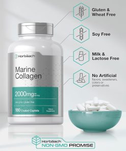 Horbaach Marine Collagen (2,000mg) - 180 caplets