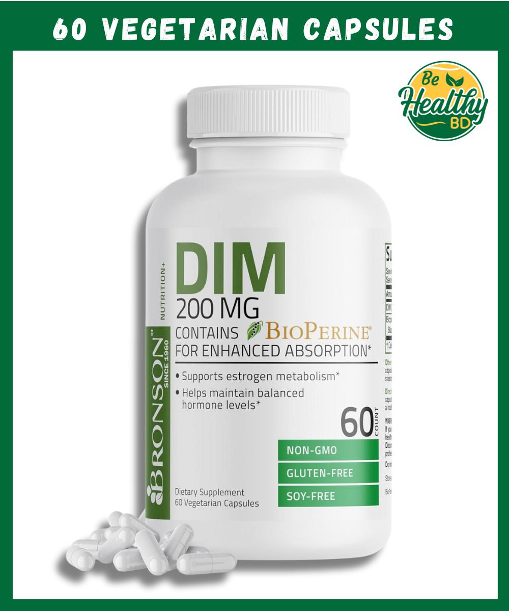 Bronson DIM (200 mg) - 60 vegetarian capsules