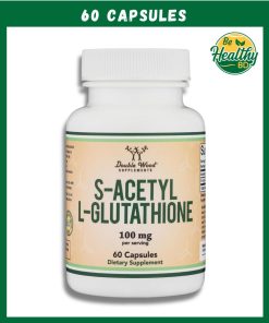 Double Wood S-Acetyl L-Glutathione (100 mg) - 60 capsules
