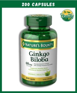 Nature's Bounty Ginkgo Biloba (60 mg) - 200 capsules