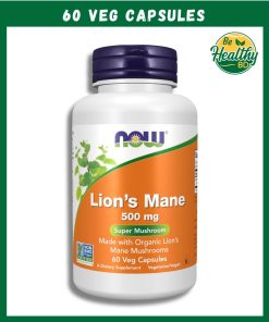 Now Lion's Mane (500 mg) - 60 veg capsules