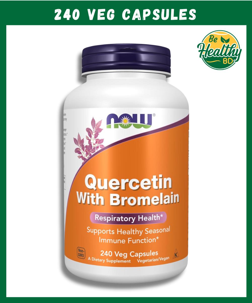 Now Quercetin with Bromelain - 240 veg capsules