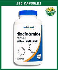 Nutricost Niacinamide (500 mg) - 240 capsules