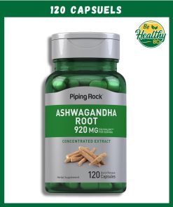 Piping Rock Ashwagandha Root (920 mg) - 120 capsuels
