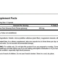 Sawnson Korean red Ginseng Root (400 mg) - 90 capsules