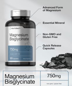 Horbaach Magnesium Bisglycinate (750 mg) - 120 capsules