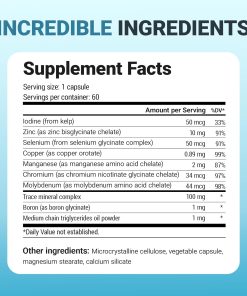 Dr.Berg Trace Minerals Enhanced - 60 capsules