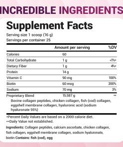 Dr.Berg Multi Collagen Peptides Powder - 400 gram