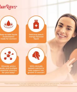 Mary Ruth's Multivitamin + Hair Growth Liquid Morning - 450 ml