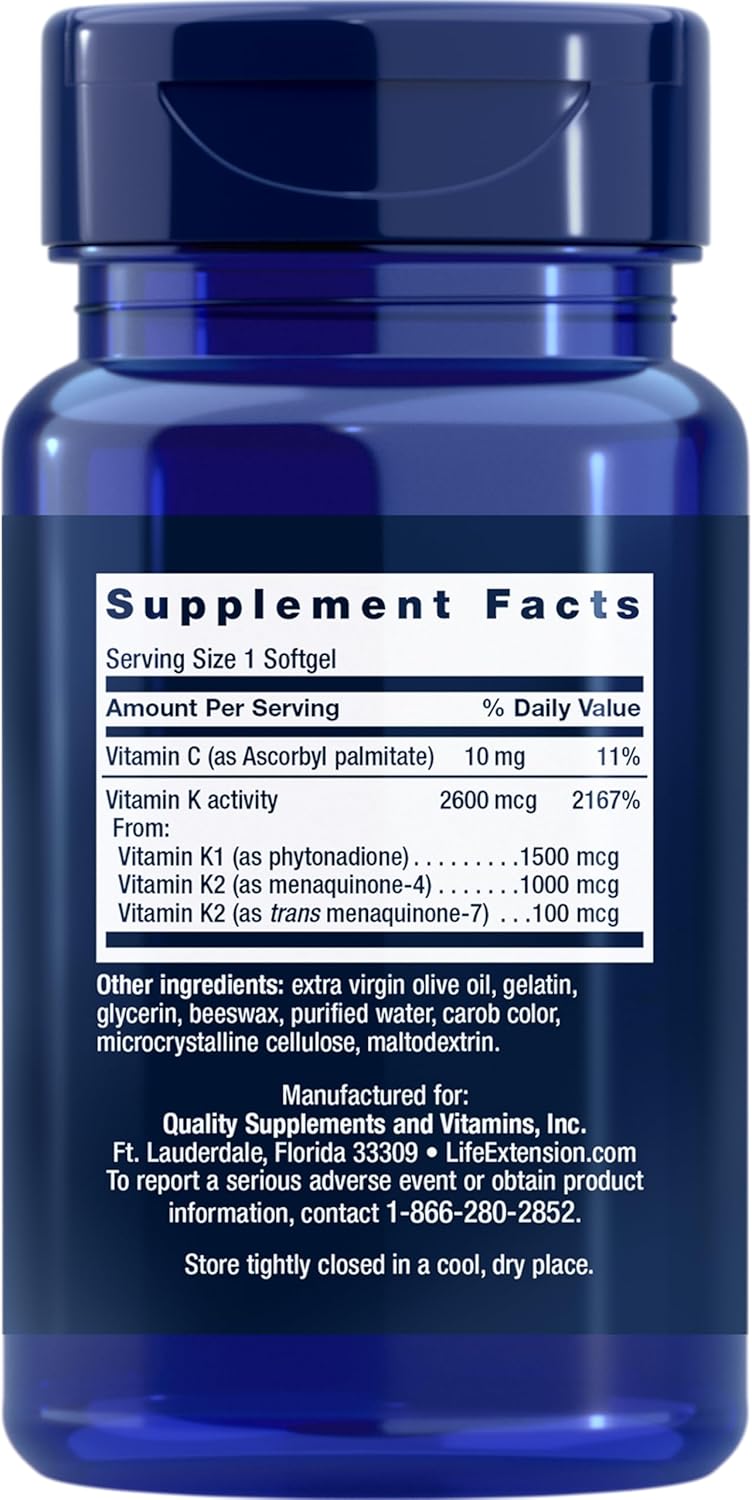 Life Extension Super K - 90 softgels