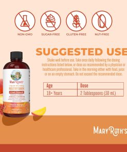 Mary Ruth's Multivitamin + Hair Growth Liquid Morning - 450 ml