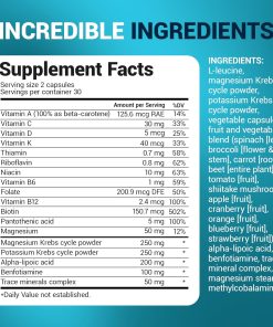 Dr.Berg Whole Food Multivitamin With Minerals - 60 capsules