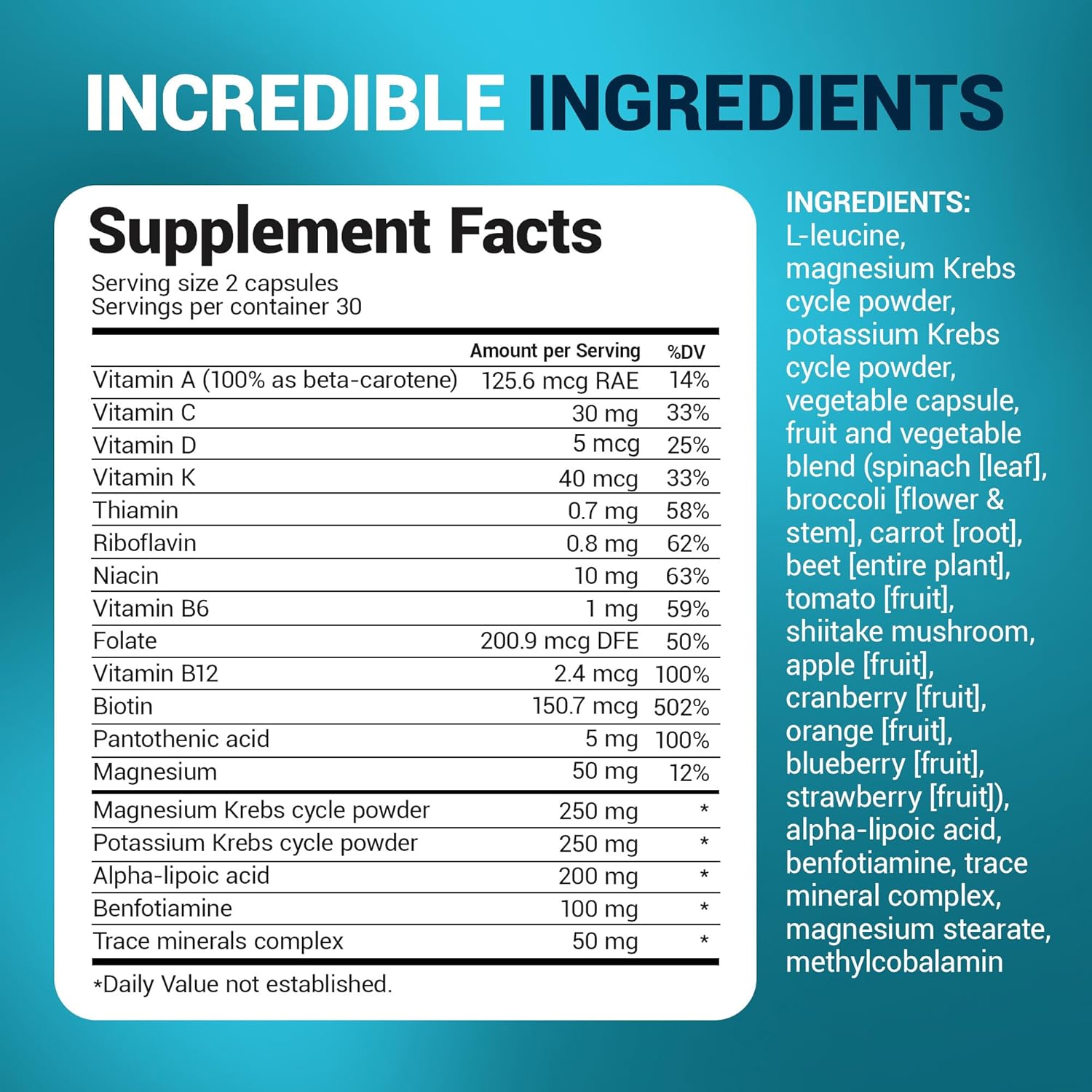 Dr.Berg Whole Food Multivitamin With Minerals - 60 capsules