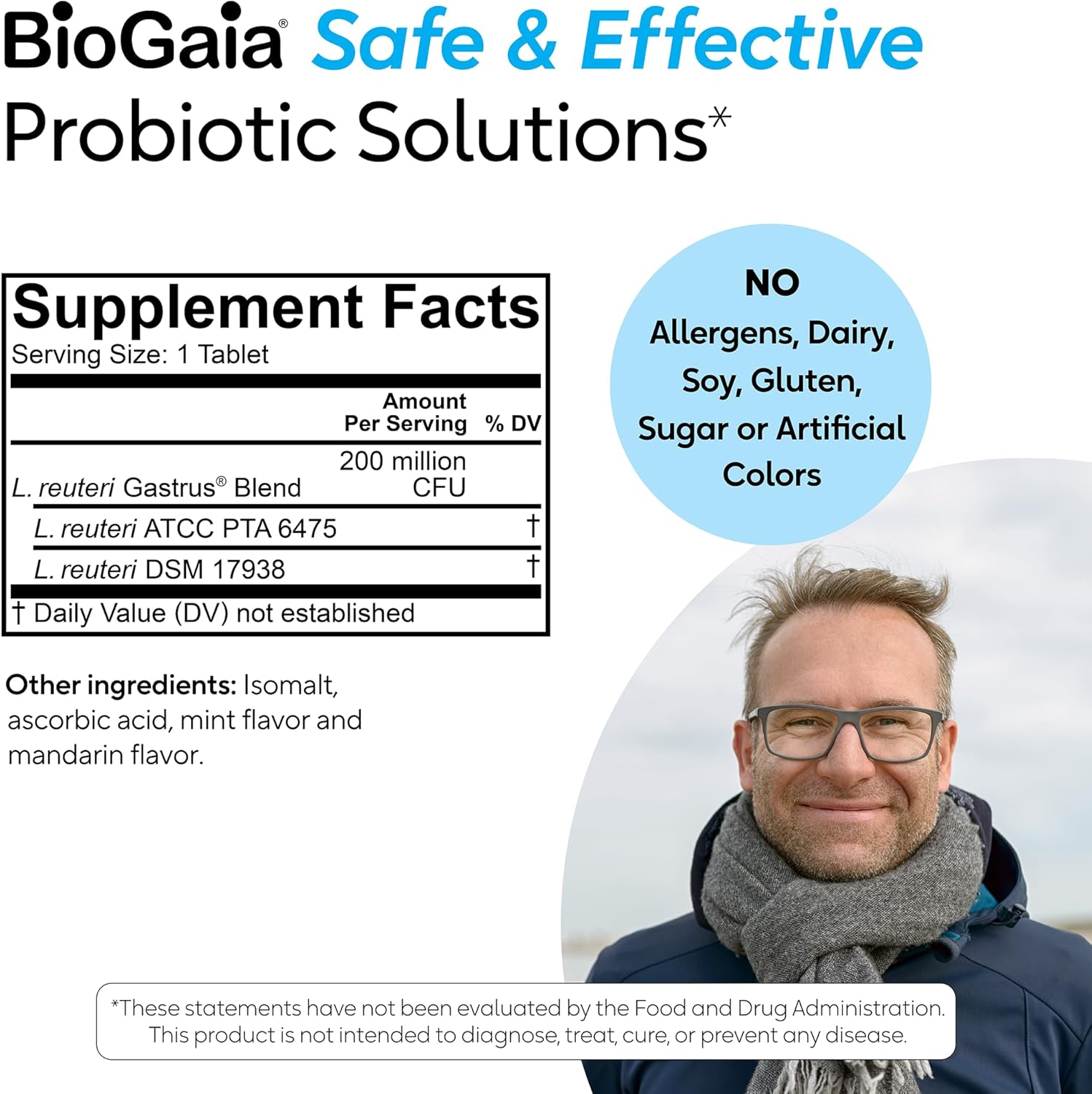 BioGaia Probiotic - 30 chewable tablets