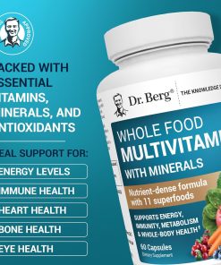 Dr.Berg Whole Food Multivitamin With Minerals - 60 capsules