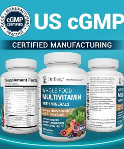 Dr.Berg Whole Food Multivitamin With Minerals - 60 capsules