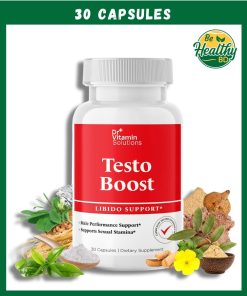 Dr+ Vitamin Solutions Testo Boost Libido Support - 30 capsules