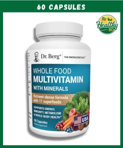 Dr.Berg Whole Food Multivitamin With Minerals - 60 capsules