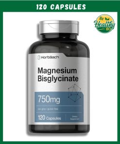 Horbaach Magnesium Bisglycinate (750 mg) - 120 capsules