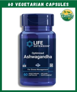 Life Extension Ashwagandha - 60 vegetarian capsules
