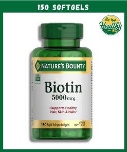Nature's Bounty Biotin (5,000 mcg) - 150 Softgels
