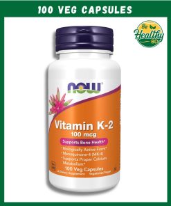 Now Vitamin K-2 (100 mcg) - 100 veg capsules