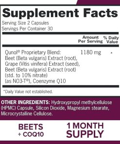 Qunol Blood Pressure Support - 60 capsules