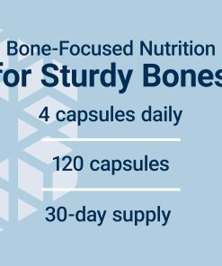 Life Extension Bone Restore Calcium Supplement with Vitamin K2 - 120 capsules