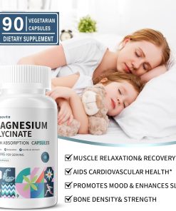 Allcoovita Magnesium Glycinate (400 mg) - 90 capsules