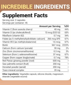 Dr.Berg Hair Formula - 90 capsules