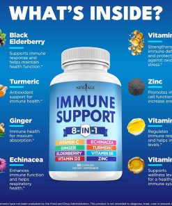 New Age Immune Support 8-In-1 - 60 capsules