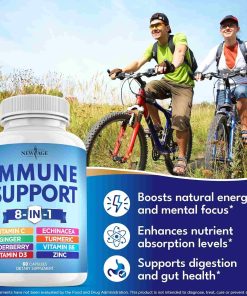New Age Immune Support 8-In-1 - 60 capsules