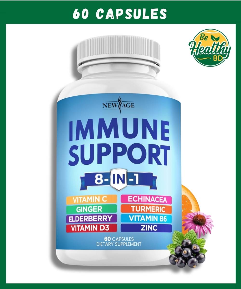 New Age Immune Support 8-In-1 - 60 capsules