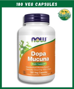 Now Dopa Mucuna Brain Support - 180 veg capsules