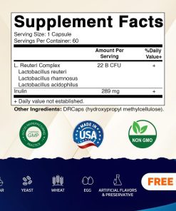 Vitamatic L.Reuteri Complex - 60 capsules