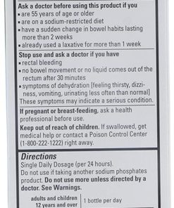 Fleet Laxative Saline Enema Extra Volume - 230 ml