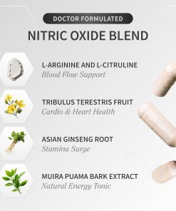 SNAP Nitric Oxide Booster - 60 capsules