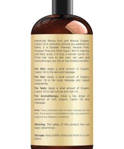 Handcraft Blends Organic Castor Oil - 473 ml
