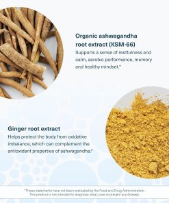 Youtheory Ashwagandha with KSM-66 - 60 vegetarian capsules